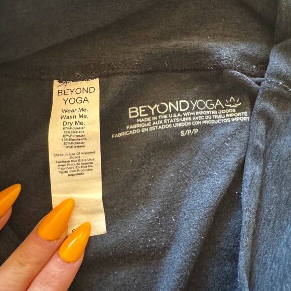 BEYOND YOGA Spacedye Midi Jogger - Darkest Night - Picture 8 of 9